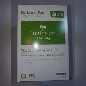 Intrinsics Naturally Portable Pak 100% Cotton Coil 40ft
